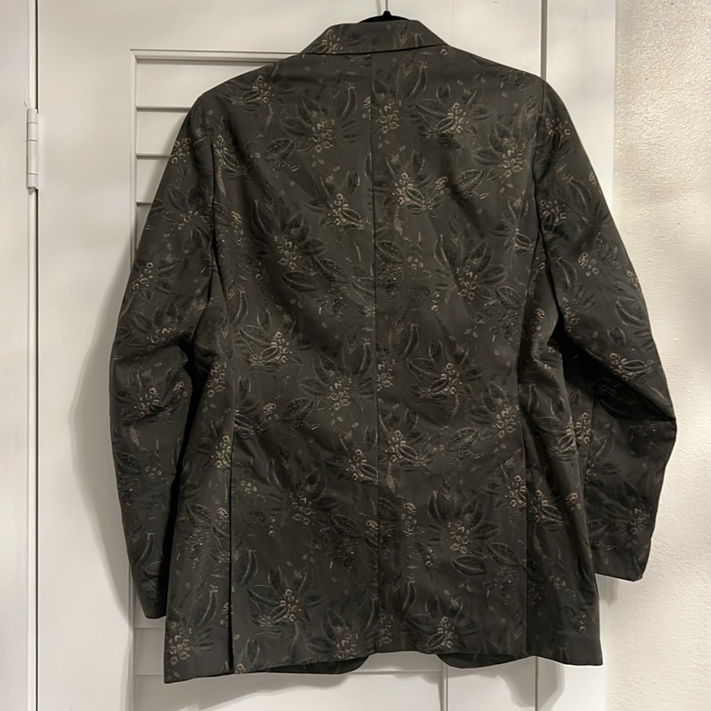 Todd Snyder Green Patterned Blazer - Picture 4 of 15